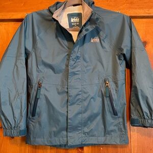 Kids REI windbreaker rain jacket size small 8